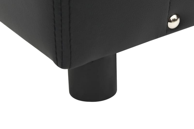 Hundsoffa svart 81x43x31 cm plysch och konstläder - Svart - Sport & fritid - För djuren - För hund - Hundmöbler - Hundbädd & hundsäng