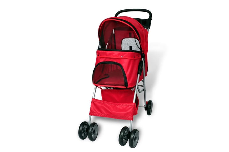 Hundvagn röd - Röd - Sport & fritid - För djuren - För hund - Hundmöbler