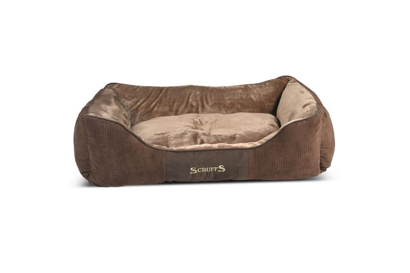 Scruffs & Tramps Djurbädd Chester strl. XL 90x70 cm brun 116 - Hundmöbler - Hundbädd & hundsäng