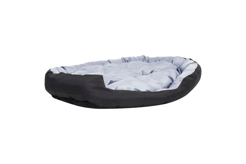 Vändbar och tvättbar hundsäng grå och svart 150 x 120 x 25 c - Grå - Sport & fritid - För djuren - För hund - Hundmöbler - Hundbädd & hundsäng