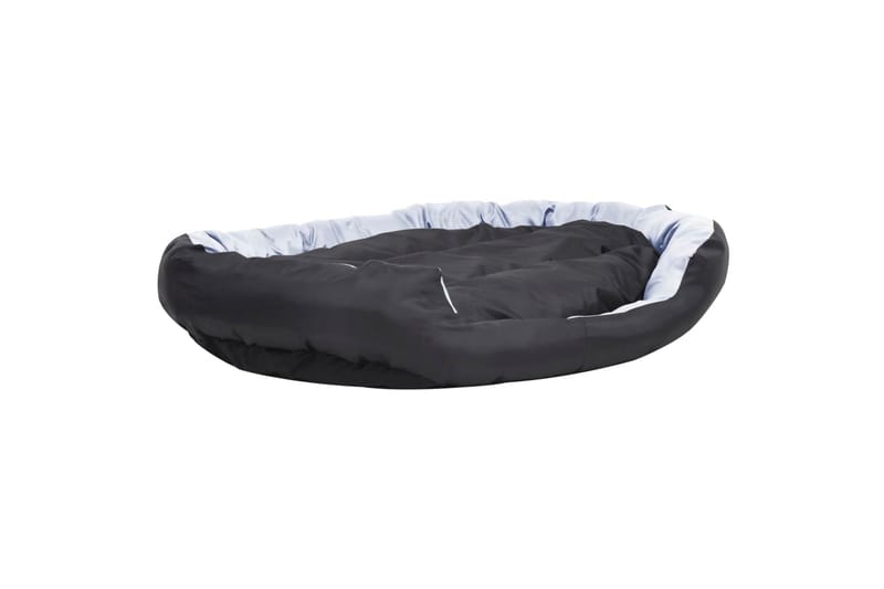 Vändbar och tvättbar hundsäng grå och svart 150 x 120 x 25 c - Grå - Sport & fritid - För djuren - För hund - Hundmöbler - Hundbädd & hundsäng