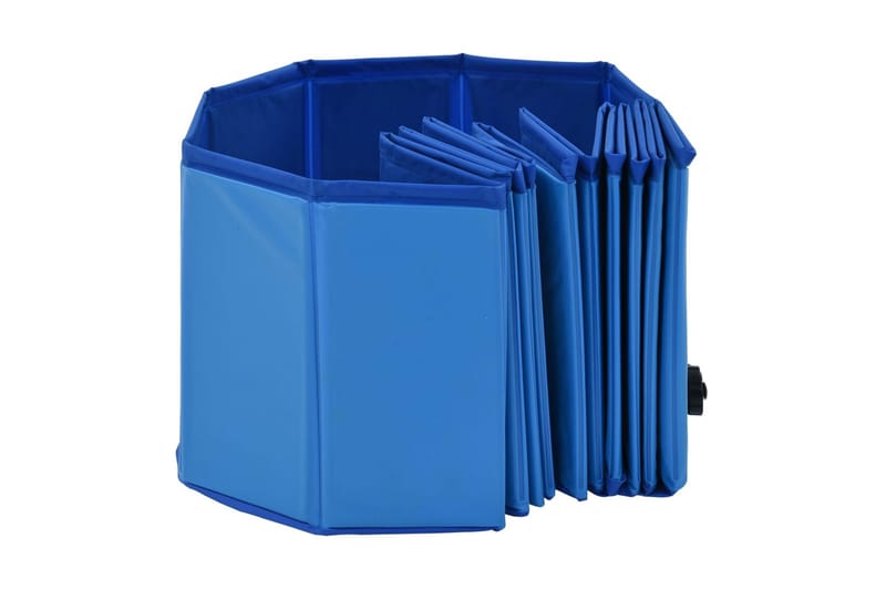 Hopfällbar hundpool blå 120x30 cm PVC - Sport & fritid - För djuren - För hund - Hundtillbehör & hundaccessoarer