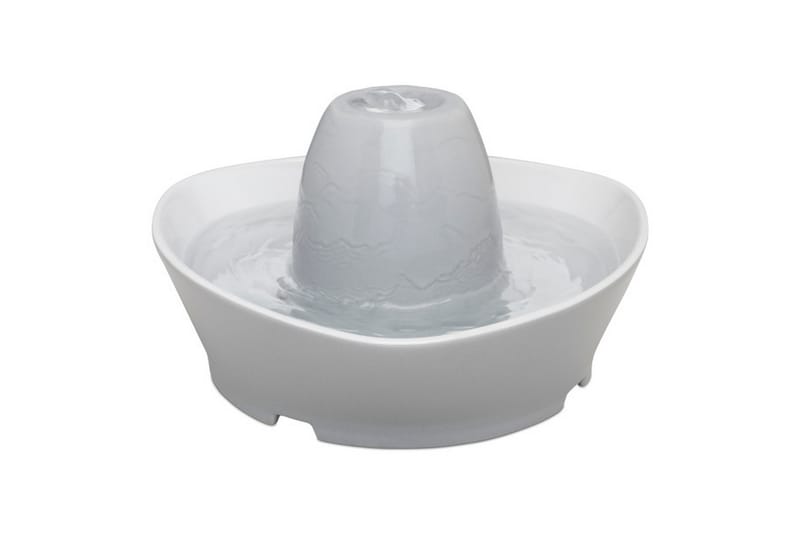 Streamside Keramisk Husdjur Vattenfontän Grå 1.8L - Petsafe - Sport & fritid - För djuren - För hund - Hundtillbehör & hundaccessoarer - Hundskål