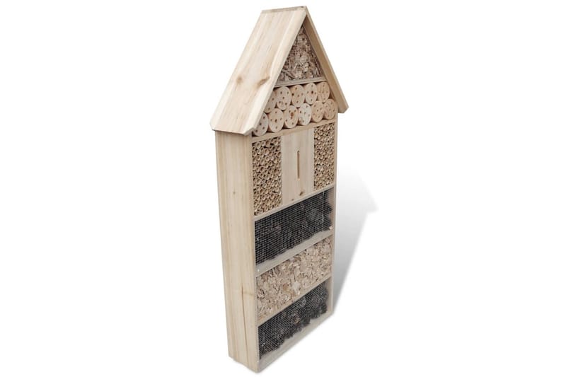 Insektshotell XXL 45,5x15x99 cm - Brun - Sport & fritid - För djuren