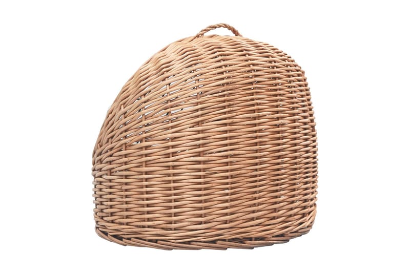 Kattbur 50x42x40 cm naturlig pil - Ljusbrun/Brun - Sport & fritid - För djuren - Katt - Kattbur & kattväska