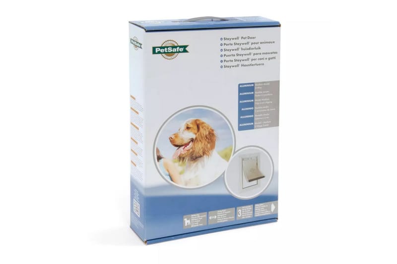 PetSafe Husdjurslucka 620 aluminium & 18 kg - Sport & fritid - För djuren - Katt - Kattlucka & kattnät