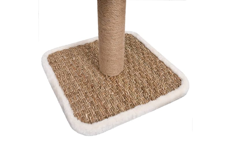 Kattmöbel med tunnel och leksak 56 cm sjögräs - Beige - Sport & fritid - För djuren - Katt - Kattmöbler - Katthus