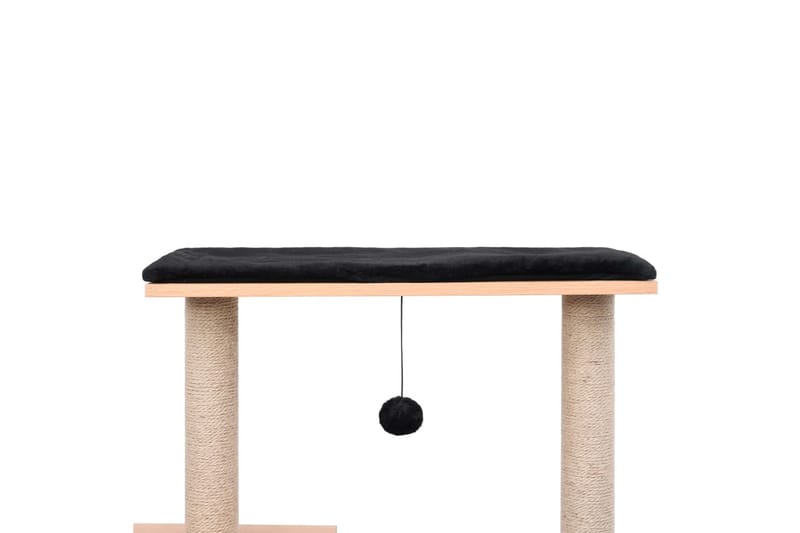Klösträd med klösmatta i sisal 104 cm - Brun - Sport & fritid - För djuren - Katt - Kattmöbler - Klösträd & klösmöbler