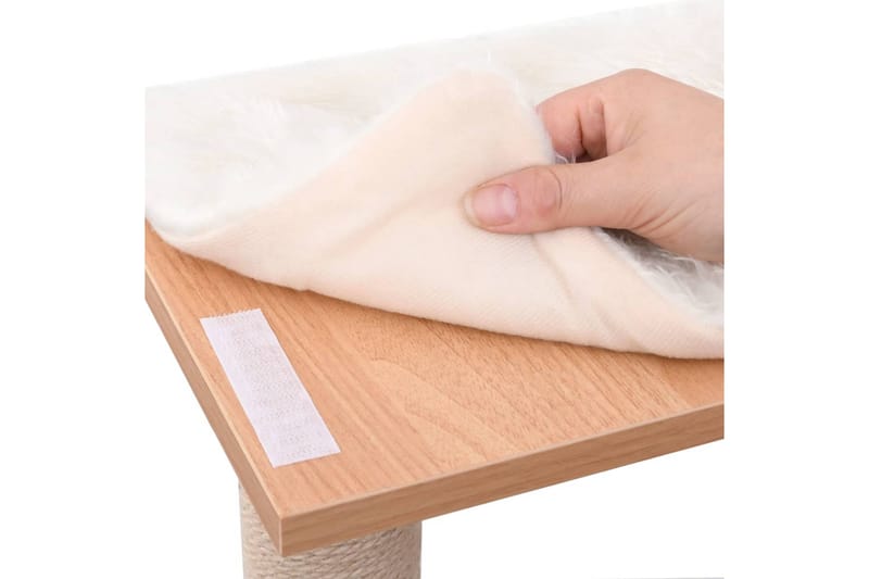 Klösträd med klösmatta i sisal 129 cm - Brun - Sport & fritid - För djuren - Katt - Kattmöbler - Klösträd & klösmöbler