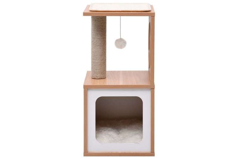 Klösträd med klösmatta i sisal 60 cm - Brun - Sport & fritid - För djuren - Katt - Kattmöbler - Klösträd & klösmöbler