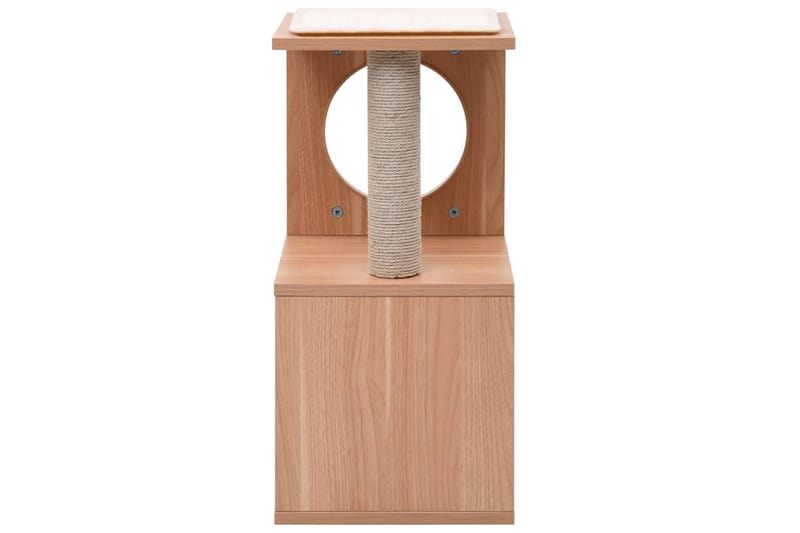 Klösträd med klösmatta i sisal 60 cm - Brun - Sport & fritid - För djuren - Katt - Kattmöbler - Klösträd & klösmöbler