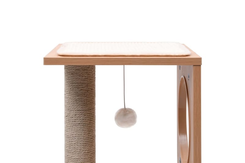 Klösträd med klösmatta i sisal 60 cm - Brun - Sport & fritid - För djuren - Katt - Kattmöbler - Klösträd & klösmöbler