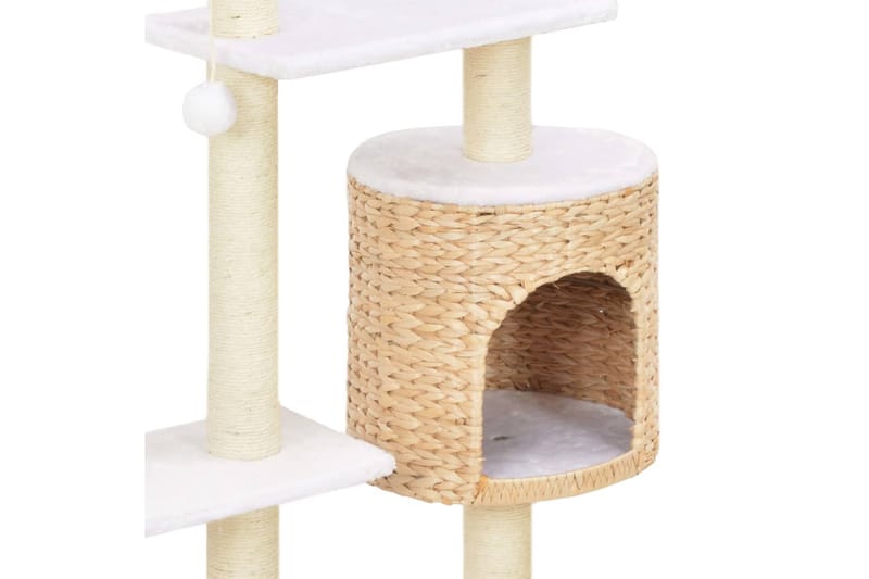Klösträd med klöspelare i sisal & sjögräs - Brun - Sport & fritid - För djuren - Katt - Kattmöbler