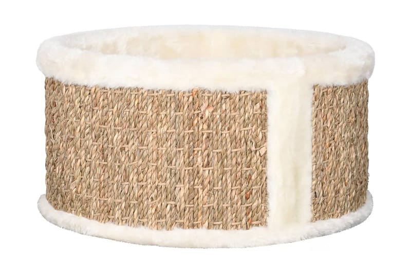 Rund kattkorg 36 cm sjögräs - Beige - Sport & fritid - För djuren - Katt - Kattmöbler - Kattbädd & kattsäng