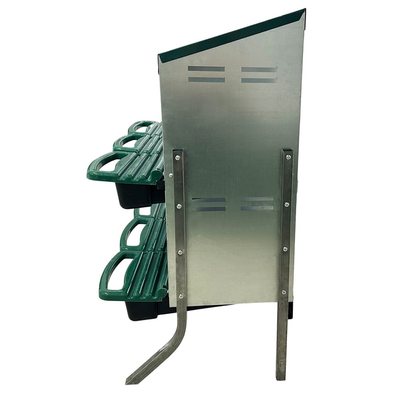 Värprede med 6 fack | Robust galvaniserat stål - Sport & fritid - För djuren - Smådjur - Burar smådjur - Burinredning