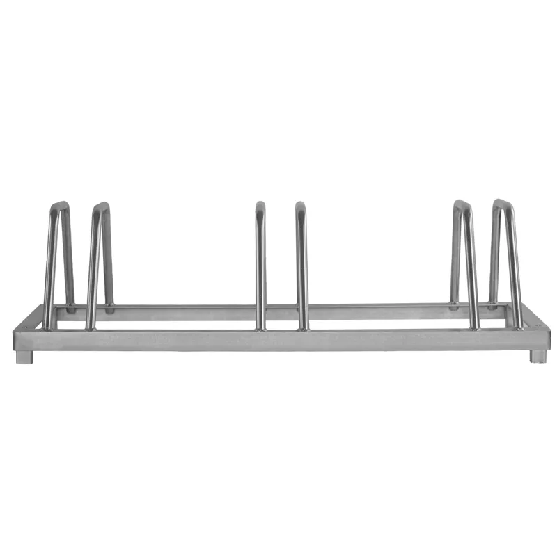 Cykelställ för 3 cyklar | Dubbelsidig | Galvaniserad stål, undefined