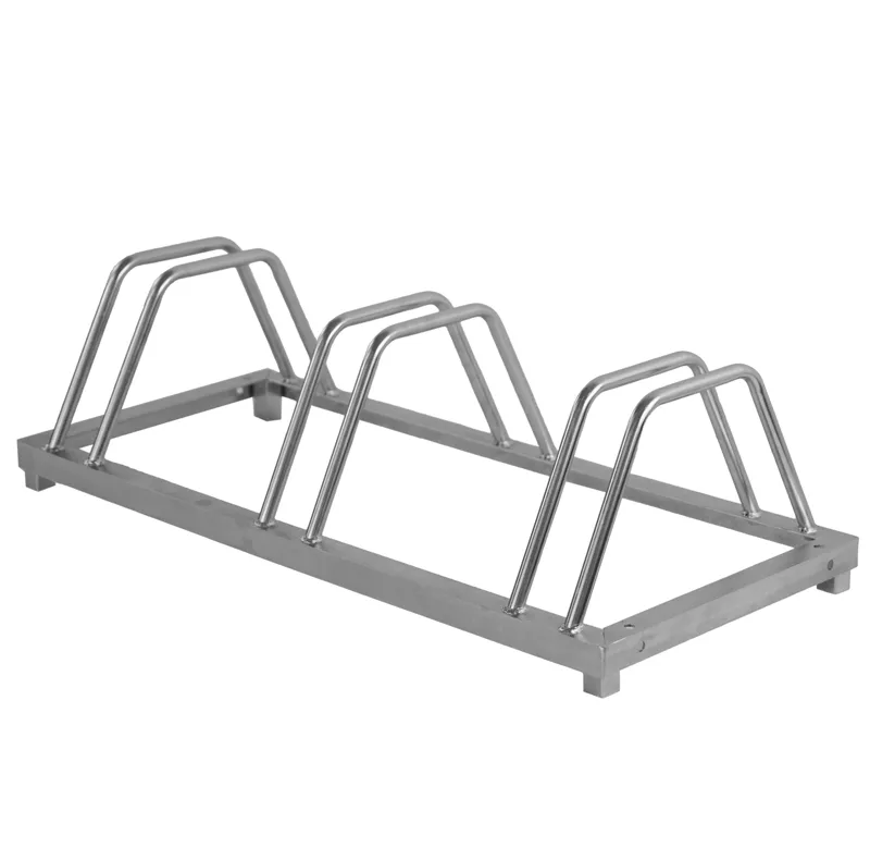 Cykelställ för 3 cyklar | Dubbelsidig | Galvaniserad stål - Sport & fritid - Friluftsliv - Cyklar