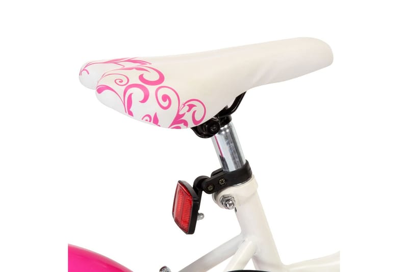 Barncykel 24 tum rosa och vit - Rosa - Barncykel & juniorcykel