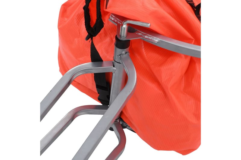 Cykelvagn för bagage med väska orange och svart - Orange - Cykeltillbehör