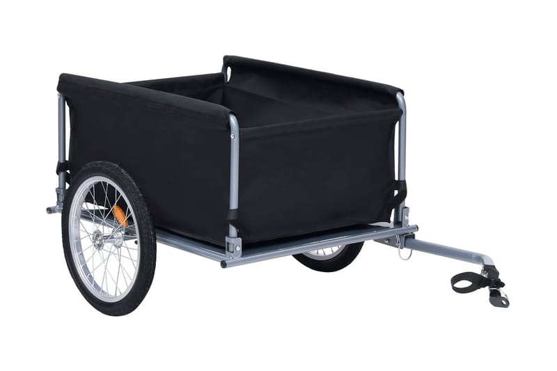Cykelvagn svart och röd 65 kg - Röd - Sport & fritid - Friluftsliv - Cyklar