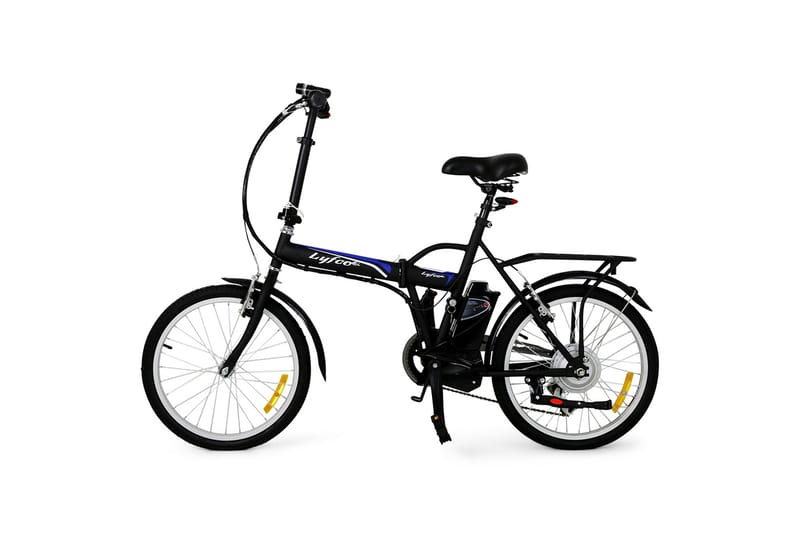 Hopfällbar elcykel 10.4Ah - 6 växlar Svart - Lyfco - Sport & fritid - Friluftsliv - Cyklar