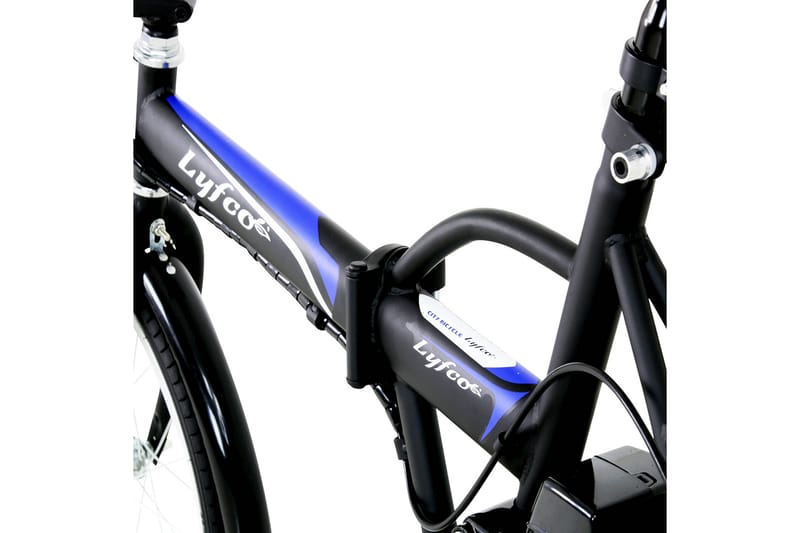 Hopfällbar elcykel 10.4Ah - 6 växlar Svart - Lyfco - Sport & fritid - Friluftsliv - Cyklar