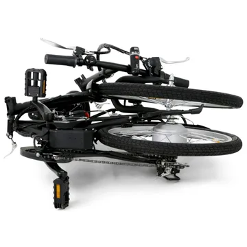Hopfällbar elcykel 10.4Ah - 6 växlar Svart - Lyfco - Sport & fritid - Friluftsliv - Cyklar - Elcykel