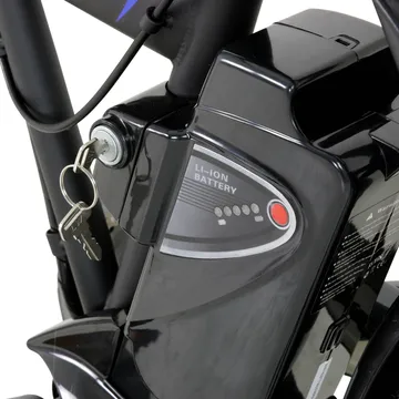 Hopfällbar elcykel 10.4Ah - 6 växlar Svart - Lyfco - Sport & fritid - Friluftsliv - Cyklar - Elcykel
