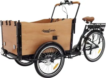 Eldriven Cargobike | Lådcykel för 4 barn | 250W Ananda-motor, LG-batteri & Shimano 6-växlar - Sport & fritid - Friluftsliv - Cyklar
