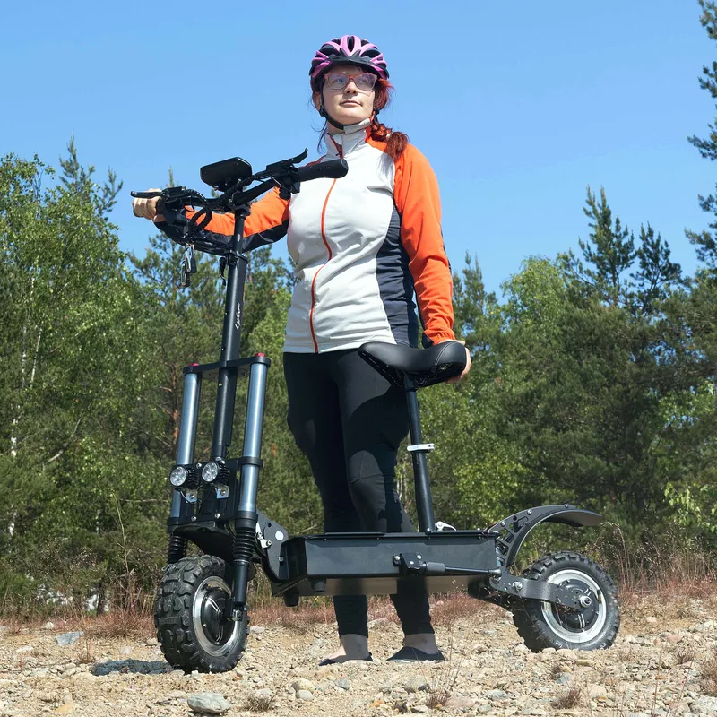 Elscooter 80km/h | 3200W | Hydrauliska bromsar, undefined