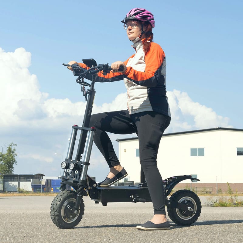 Elscooter 80km/h | 3200W | Hydrauliska bromsar - Sport & fritid - Friluftsliv - Cyklar