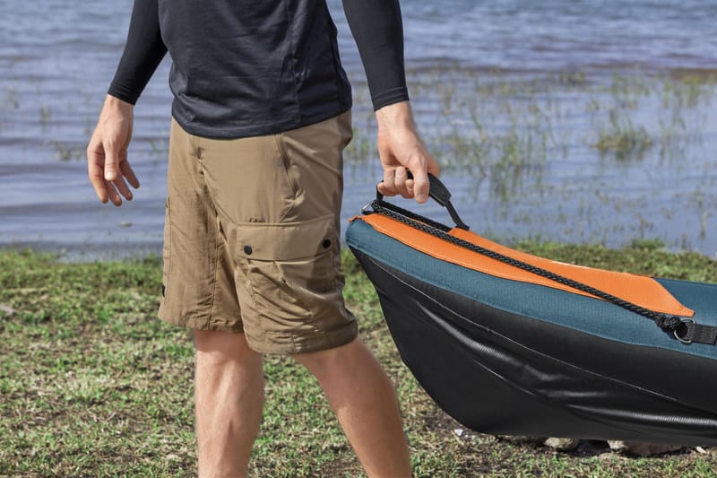 HydroForce Angler Elite Fiskekajak 380×99 cm |  Fish ruler, ripstop & komplett set | Bestway (65197) - Sport & fritid - Friluftsliv - Kanot & kajak