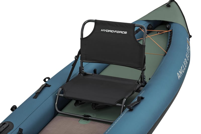 HydroForce Angler Elite Fiskekajak 380×99 cm |  Fish ruler, ripstop & komplett set | Bestway (65197) - Sport & fritid - Friluftsliv - Kanot & kajak