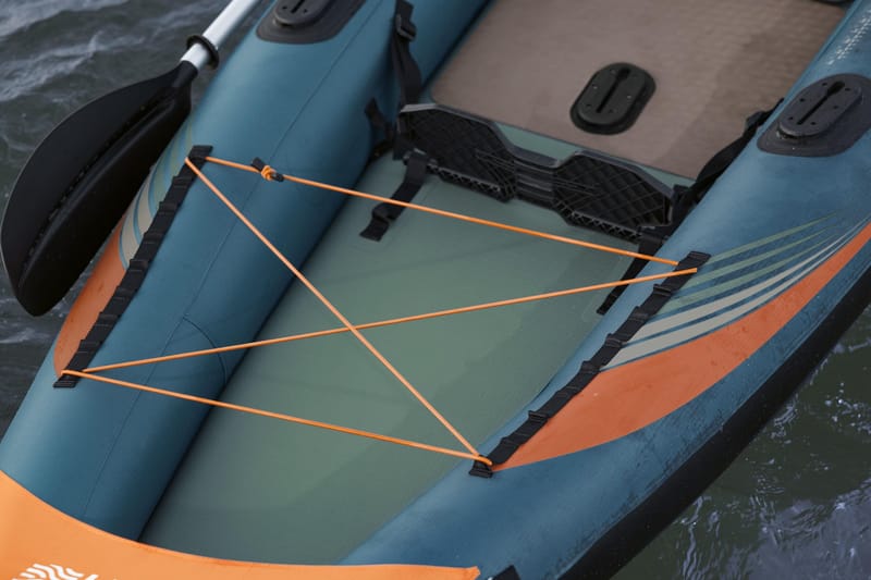 HydroForce Angler Elite Fiskekajak 380×99 cm |  Fish ruler, ripstop & komplett set | Bestway (65197) - Sport & fritid - Friluftsliv - Kanot & kajak