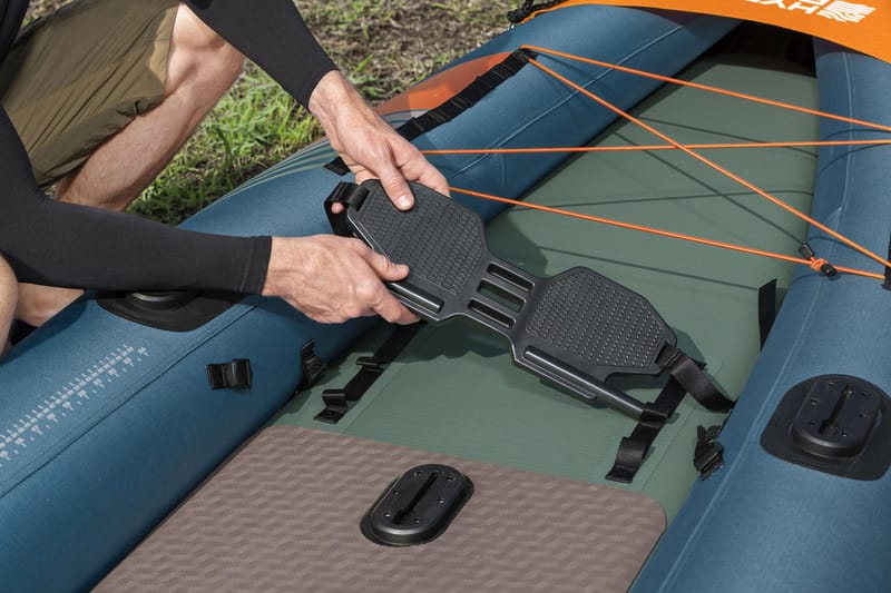 HydroForce Angler Elite Fiskekajak 380×99 cm |  Fish ruler, ripstop & komplett set | Bestway (65197) - Sport & fritid - Friluftsliv - Kanot & kajak