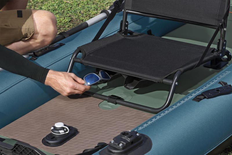 HydroForce Angler Elite Fiskekajak 380×99 cm |  Fish ruler, ripstop & komplett set | Bestway (65197) - Sport & fritid - Friluftsliv - Kanot & kajak