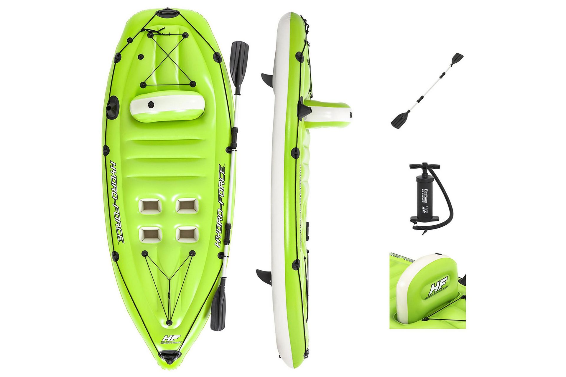Bestway Koracle Fishing Kayak Grön - Bestway