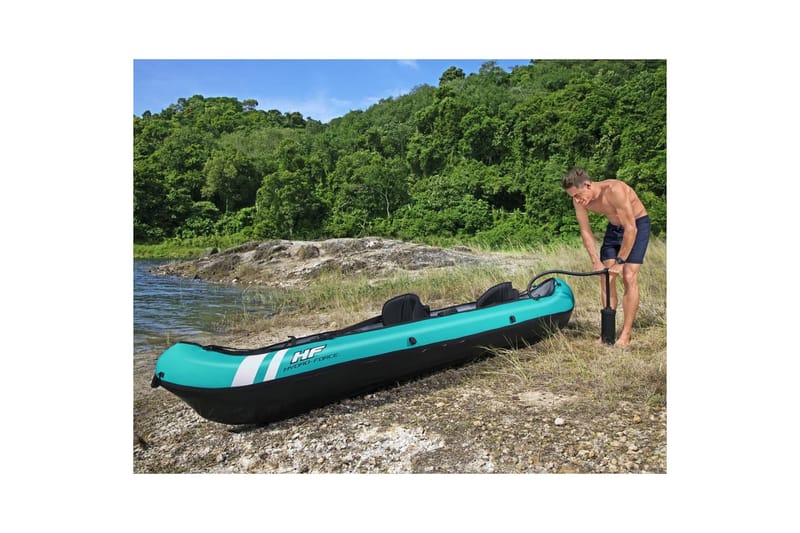 Bestway Hydro-Force Ventura X2 kajak 330x86 cm - Silver - Sport & fritid - Friluftsliv - Kanot & kajak