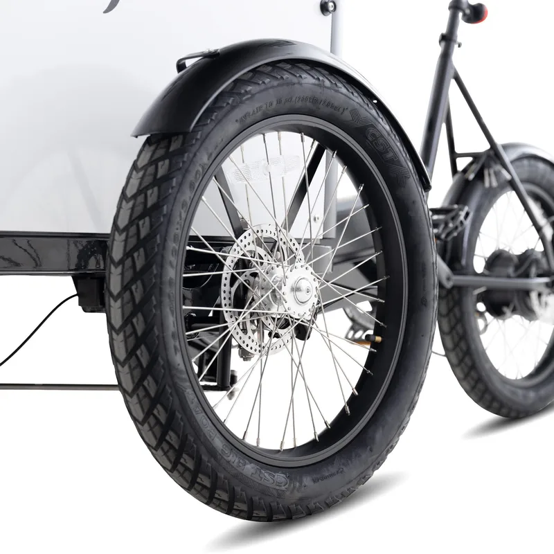 Lådcykel El | Öppningsbar låda | 17,5Ah Samsungbatteri | 8 växlar - Sport & fritid - Friluftsliv - Cyklar