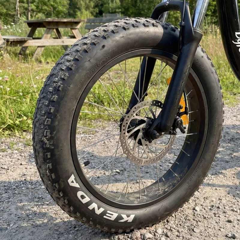 Trehjulig elcykel | Fatbike-däck | 6 växlar Shimano | 250W – 13Ah | Svart - Sport & fritid - Friluftsliv - Cyklar