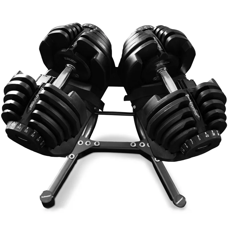 Justerbar hantel 39kg | 17 viktnivåer | Trekkrunner - Sport & fritid - Hemmagym - Vikter & skivstänger