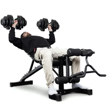 Justerbar hantel 39kg | 17 viktnivåer | Trekkrunner - Sport & fritid - Hemmagym - Vikter & skivstänger