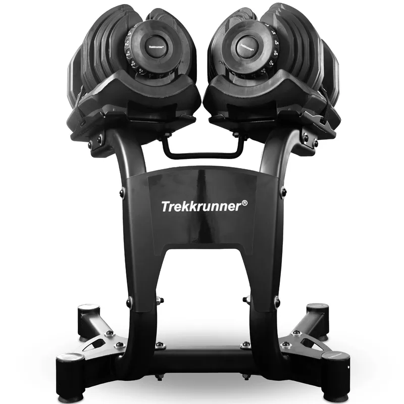 Justerbar hantel 39kg | 17 viktnivåer | Trekkrunner - Sport & fritid - Hemmagym - Vikter & skivstänger