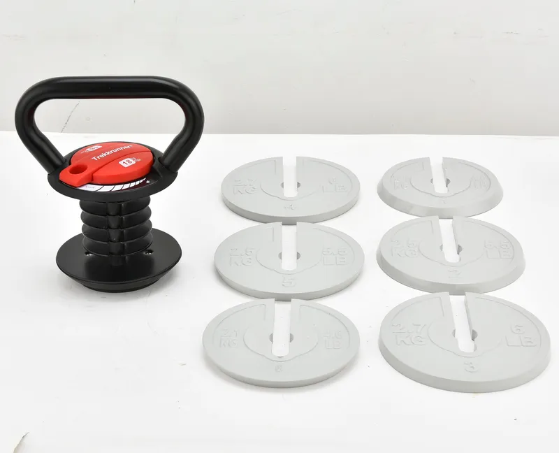 Justerbar kettlebell 3,4-18kg | 7 viktnivåer | Lyfco - Sport & fritid - Hemmagym - Vikter & skivstänger