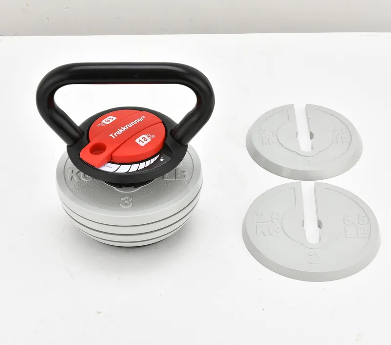 Justerbar kettlebell 3,4-18kg | 7 viktnivåer | Lyfco - Sport & fritid - Hemmagym - Vikter & skivstänger