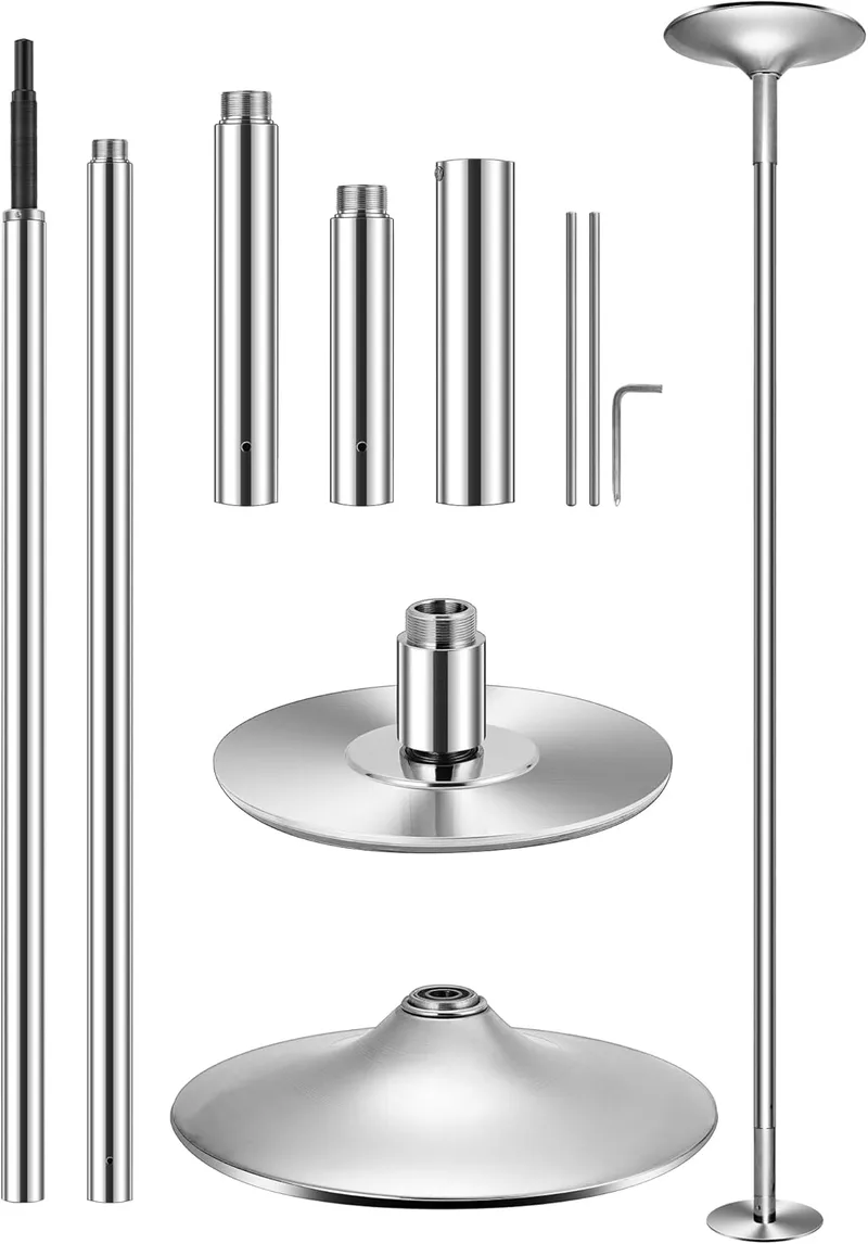 Poledance stång | Dans stång |  Justerbar i höjd 220-274cm | Stål Konstruktion, undefined