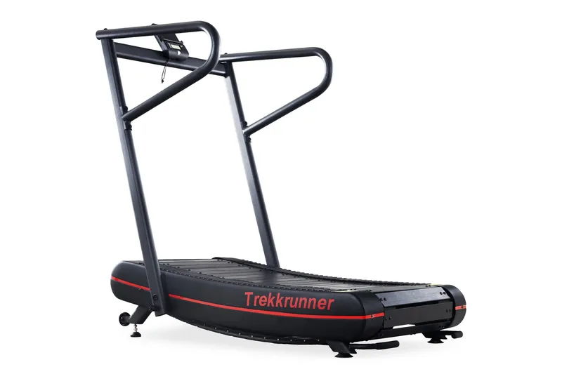 Trekkrunner Curved Löpband Hopfällbart Svart, undefined