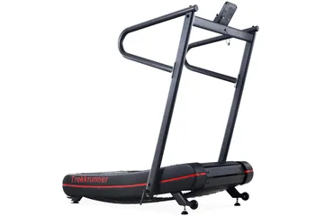 Trekkrunner Curved Löpband Hopfällbart Svart - Sport & fritid - Hemmagym - Träningsmaskiner - Löpband