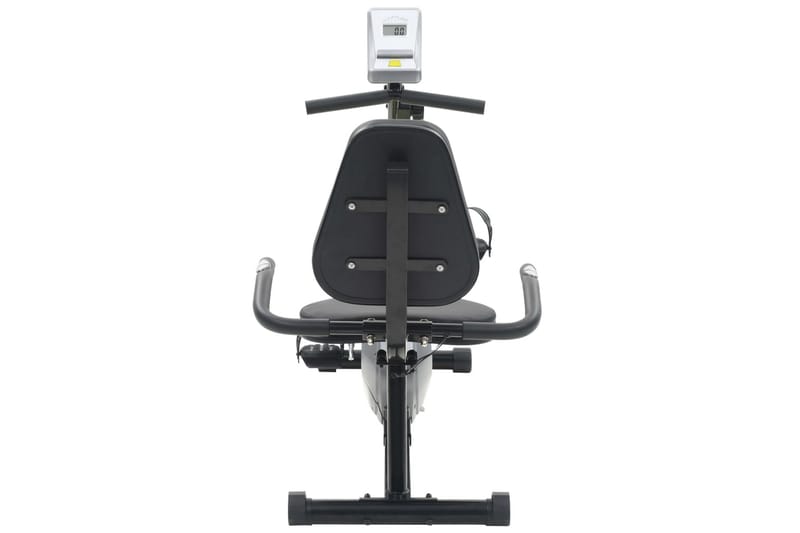 Liggande motionscykel magnetisk drift och pulsmätning - Grå - Sport & fritid - Hemmagym - Träningsmaskiner - Motionscykel & spinningcykel