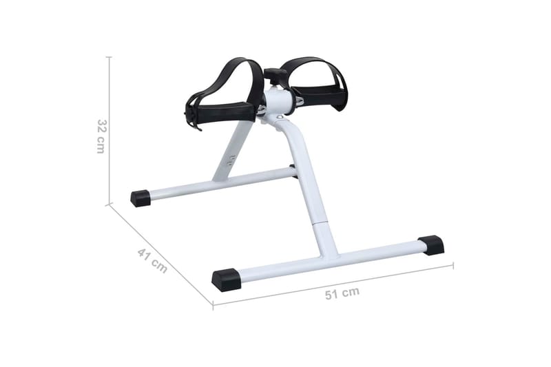 Mini-motionscykel - Silver - Sport & fritid - Hemmagym - Träningsmaskiner - Motionscykel & spinningcykel